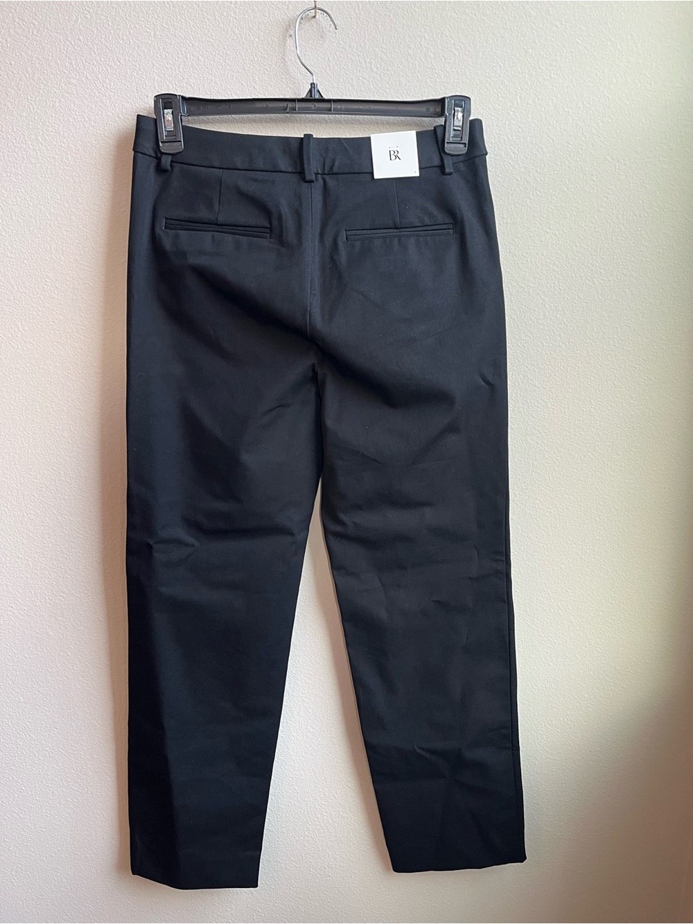 Banana Republic Black Straight Fit Sloan Pants • Size 8 • NWT - Picture 6 of 12